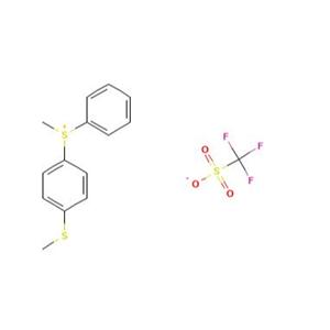 (4-甲基噻吩基)甲基苯基锍三氟甲磺酸