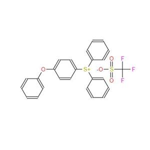 (4-苯氧基苯基)二苯基锍三氟甲磺酸盐