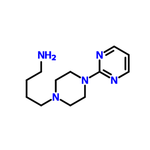 4-氨基丁基-1-(2-嘧啶基)-哌嗪盐酸盐,1-(2-Pyrimidinyl)-4-(4-aminobutyl)piperazine