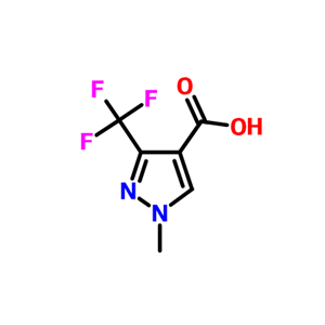 1-甲基-3-三氟甲基-1H-吡唑-4-羧酸,1-METHYL-3-(TRIFLUOROMETHYL)-1H-PYRAZOLE-4-CARBOXYLIC ACID
