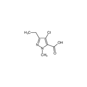 4-氯-3-乙基-1-甲基吡唑-5-甲酸