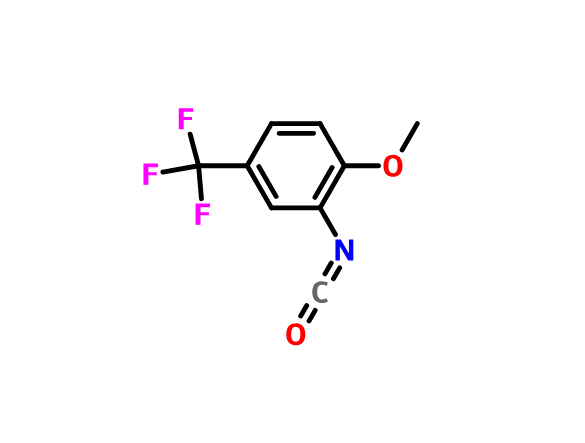 2-甲氧基-5-(三氟甲基)苯基异氰酸酯,2-METHOXY-5-TRIFLUOROMETHYLPHENYL ISOCYANATE