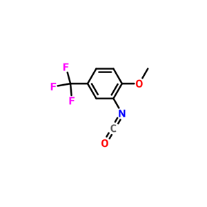 2-甲氧基-5-(三氟甲基)苯基异氰酸酯,2-METHOXY-5-TRIFLUOROMETHYLPHENYL ISOCYANATE
