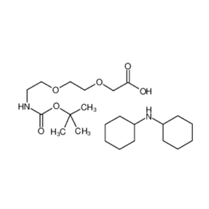 2-[2-(叔丁氧羰基氨基)乙氧基]乙氧基乙酸二环己胺盐