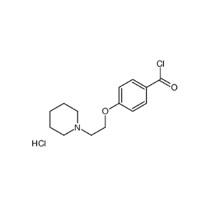 4-(2-哌啶-1-基乙氧基)苯甲酰氯盐酸盐