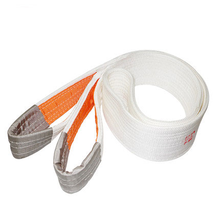 白色扁平吊帶,white webbing sling