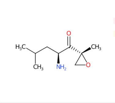 (2S)-2-氨基-4-甲基-1-((2R)-2-甲基環(huán)氧乙烷基)-1-戊酮,(S)-2-aMino-4-Methyl-1-((R)-2-Methyloxiran-2-yl)pentan-1-one