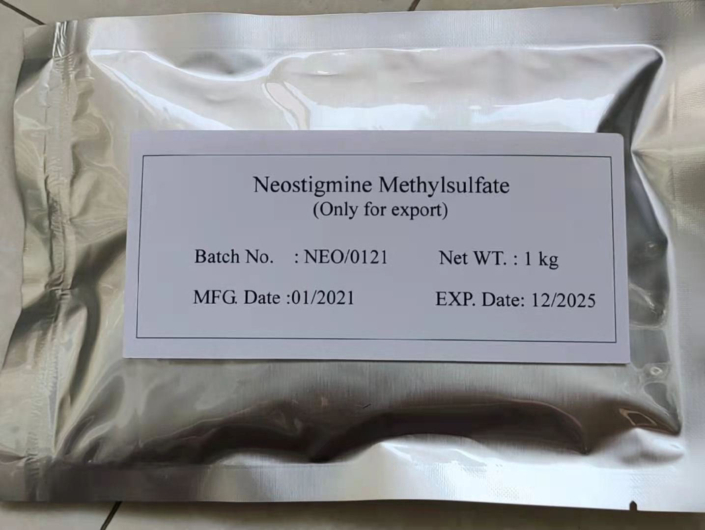 甲硫酸新斯的明,Neostigmine Methyl Sulfate