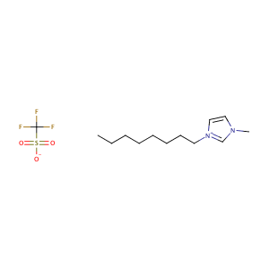 1-辛基-3-甲基咪唑三氟甲烷磺酸盐,1-Methyl-3-n-octylimidazolium Trifluoromethanesulfonate