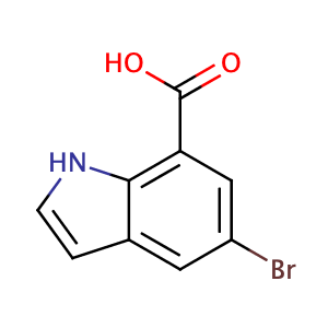 5-溴-1H-吲哚-7-羧酸,5-Bromo-1H-indole-7-carboxylic acid