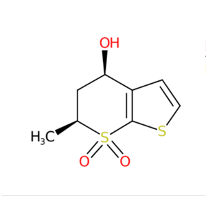 (4R,6S)-6-甲基-7,7-二氧代-5,6-二氢-4H-噻吩并[2,3-b]噻喃-4-醇