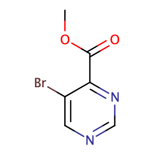 5-溴嘧啶-4-甲酸甲酯,Methyl 5-bromopyrimidine-4-carboxylate