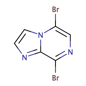 5,8-二溴咪唑并[1,2-a]吡嗪,5,8-DibroMoiMidazo[1,2-a]pyrazine