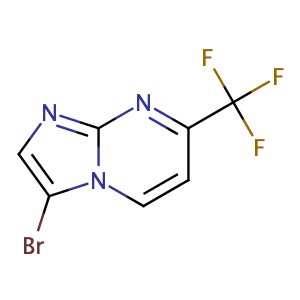 3-溴-7-(三氟甲基)咪唑并[1,2-a]嘧啶