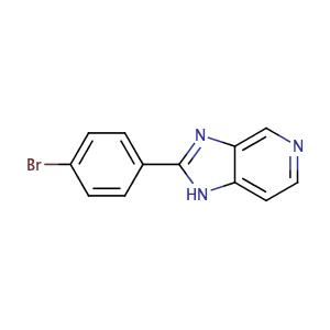 2-(4-溴苯基)-1H-咪唑并[4,5-C]吡啶,2-(4-BROMO-PHENYL)-1H-IMIDAZO[4,5-C]PYRIDINE