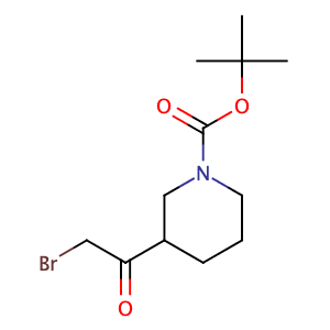 3-(2-溴乙酰基)哌啶-1-羧酸叔丁酯,tert-Butyl 3-(2-bromoacetyl)piperidine-1-carboxylate