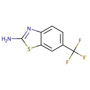 2-氨基-6-(三氟甲基)苯并噻唑,2-AMINO-6-(TRIFLUOROMETHYL)BENZOTHIAZOLE