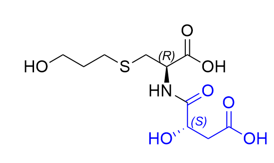 福多司坦杂质02,(S)-4-(((R)-1-carboxy-2-((3-hydroxypropyl)thio)ethyl)amino)-3-hydroxy-4-oxobutanoic acid