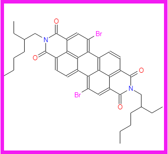 N,N'-二(2-乙基己基)-1,7-二溴-苝四羧酸二酰亚胺,N,N'-Bis(2-ethylhexyloxy)-1,7-dibroMo-3,4,9,10-perylene diiMide;5,12-DibroMo-2,9-bis(2-ethylhexyl)anthra[2,1,9-def:6,5,10-d'e'f']diisoquinoline-1,3,8,10(2H,9H)-tetraone;N,N'-bis(2-ethylhexyl)-1,7-dibr