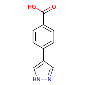 4-(1H-吡唑-4-基)苯甲酸,4-(1H-Pyrazol-4-yl)benzoic acid