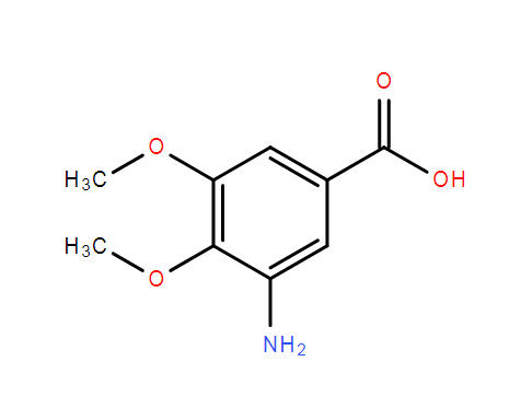 3-氨基-4,5-二甲氧基苯甲酸,3-Amino-4,5-dimethoxy-benzoic acid
