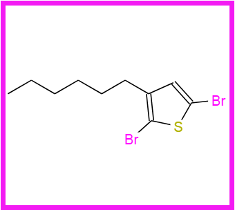 2,5-二溴-3-己基噻吩,2,5-DIBROMO-3-HEXYLTHIOPHENE;2,5-Dibromo-3-hexylt;3-BroMo-N-phenylcarbazole/3-BroMo-9-phenylcarbazole;DibroMo-3-hexylthioph;Thiophene,2,5-dibroMo-3-hexyl-;2,5-Dibromo-3-hexylthiophene