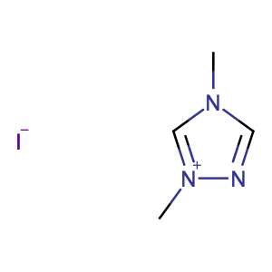 1,4-二甲基-1H-1,2,4-三氮唑-4-鎓碘化物,1,4-Dimethyl-4H-1,2,4-triazolium iodide