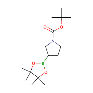N-Boc-吡咯烷-3-硼酸频哪醇酯,tert-Butyl 3-(4,4,5,5-tetramethyl-1,3,2-dioxaborolan-2-yl)pyrrolidine-1-carboxylate