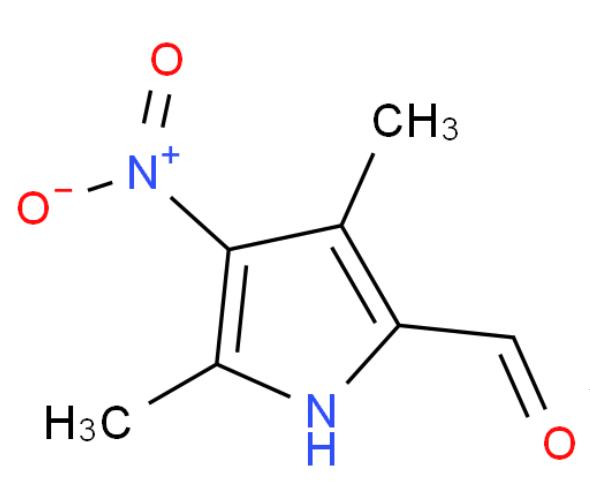 3,5-二甲基-4-硝基吡咯-2-甲醛,1H-Pyrrole-2-carboxaldehyde,3,5-dimethyl-4-nitro-(9CI)