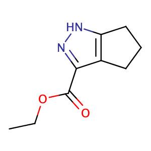 1,4,5,6-四氢-3-环戊二烯并吡唑羧基酸乙酯,Ethyl 1H,4H,5H,6H-cyclopenta[c]pyrazole-3-carboxylate