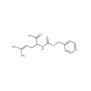 2-{[(benzyloxy)carbonyl]amino}-5-methylhex-4-enoic acid