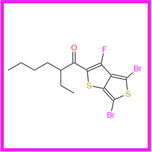 4,6-二溴-3-氟-2-(1-(2-乙基己酮))-噻吩并[3,4-B]噻吩