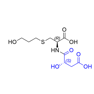 福多司坦杂质02,(S)-4-(((R)-1-carboxy-2-((3-hydroxypropyl)thio)ethyl)amino)-3-hydroxy-4-oxobutanoic acid