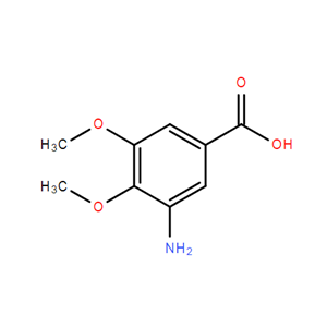 3-氨基-4,5-二甲氧基苯甲酸