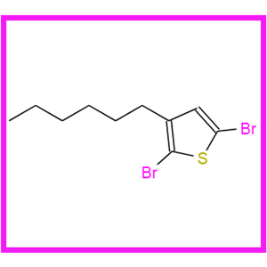 2,5-二溴-3-己基噻吩,2,5-DIBROMO-3-HEXYLTHIOPHENE;2,5-Dibromo-3-hexylt;3-BroMo-N-phenylcarbazole/3-BroMo-9-phenylcarbazole;DibroMo-3-hexylthioph;Thiophene,2,5-dibroMo-3-hexyl-;2,5-Dibromo-3-hexylthiophene