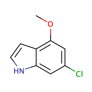 6-氯-4-甲氧基吲哚,6-Chloro-4-methoxy-1H-indole