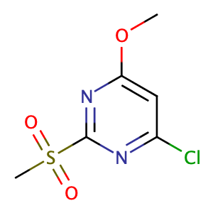 4-氯-6-甲氧基-2-甲磺酰基嘧啶,4-CHLORO-2-METHANESULFONYL-6-METHOXY-PYRIMIDINE