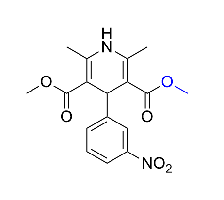 尼卡地平杂质03,dimethyl 2,6-dimethyl-4-(3-nitrophenyl)-1,4- dihydropyridine-3,5-dicarboxylate