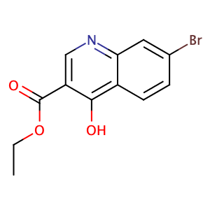 4-羟基-7-溴喹啉-3-羧酸乙酯,Ethyl 7-bromo-4-hydroxyquinoline-3-carboxylate