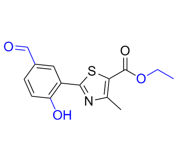 非布索坦杂质35,ethyl 2-(5-formyl-2-hydroxyphenyl)-4-methylthiazole-5-carboxylate