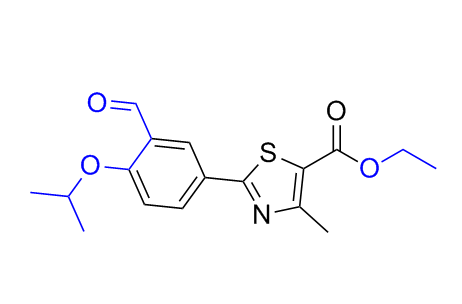 非布索坦杂质49,ethyl 2-(3-formyl-4-isopropoxyphenyl)-4-methylthiazole-5-carboxylate