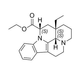 长春西汀EP杂质D,ethyl (41S,12S,13aS)-13a-ethyl-2,3,41,5,6,12,13,13a-octahydro-1H-indolo[3,2,1-de]pyrido[3,2,1-ij][1,5]naphthyridine-12-carboxylate