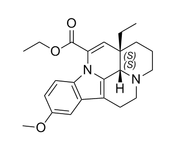 長春西汀EP雜質(zhì)C,ethyl (41S,13aS)-13a-ethyl-8-methoxy-2,3,41,5,6,13a-hexahydro-1H-indolo[3,2,1-de]pyrido[3,2,1-ij][1,5]naphthyridine-12-carboxylate