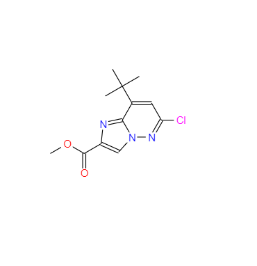 Methyl 8-(tert-butyl)-6-chloroimidazo[1,2-b]pyridazine-2-carboxylate