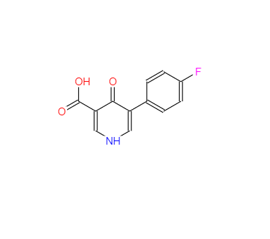 5-(4-氟苯基)-4-氧代-1,4-二氢吡啶-3-羧酸,5-(4-fluorophenyl)-4-oxo-1,4-dihydropyridine-3-carboxylic acid