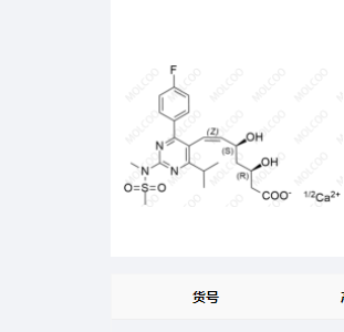 瑞舒伐他汀钙盐异构体（Z式）-4,Rosuvastatin isomer-21