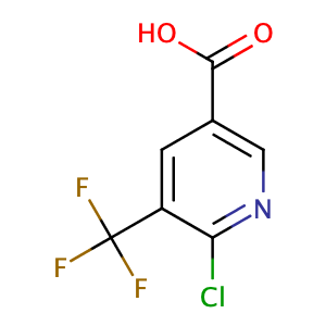 2-氯-3-三氟甲基吡啶-5-甲酸