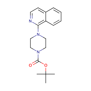 1-叔丁氧羰基-4-异喹啉-1-基-哌嗪