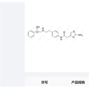 米拉贝隆异构体杂质,Mirabegron Enantiomer Impurity