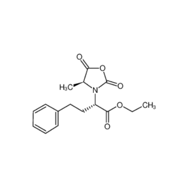 N-[1-(S)-乙氧羰基-3-苯丙基]-L-丙氨酸-N-羧基酸酐,Ethyl (S)-2-[(S)-4-methyl-2,5-dioxo-1,3-oxazolidin-3-yl]-4-phenylbutyrate